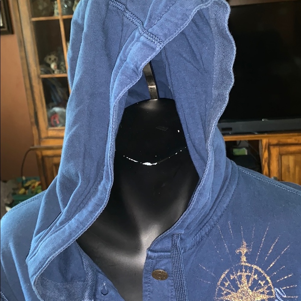 Lauren Ralph Laren cardigan knit hoodie Large - Picture 5 of 8